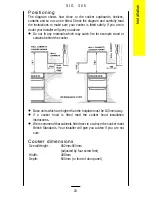 Предварительный просмотр 23 страницы Parkinson Cowan SIG 306 Operating And Installation Instructions