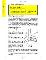 Предварительный просмотр 24 страницы Parkinson Cowan SIG 306 Operating And Installation Instructions