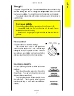 Предварительный просмотр 7 страницы Parkinson Cowan SIG 330 Operating And Installation Instructions