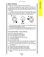 Preview for 21 page of Parkinson Cowan SIG 330 Operating And Installation Instructions