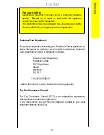 Preview for 37 page of Parkinson Cowan SIG 332 Operating And Installation Instructions