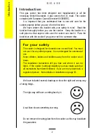 Preview for 2 page of Parkinson Cowan SIG 400 Owner'S Handbook Manual