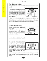 Preview for 22 page of Parkinson Cowan SIG 400 Owner'S Handbook Manual