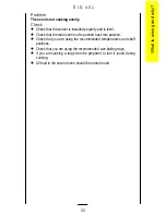 Preview for 33 page of Parkinson Cowan SIG 401 Operating And Installation Instructions