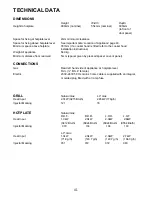 Preview for 41 page of Parkinson Cowan SIG 424 Operating And Installation Instructions