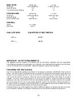 Preview for 42 page of Parkinson Cowan SIG 424 Operating And Installation Instructions