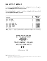 Preview for 52 page of Parkinson Cowan SIG 424 Operating And Installation Instructions