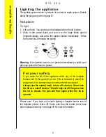 Предварительный просмотр 4 страницы Parkinson Cowan SIG 454 Operating And Installation Instructions