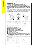 Предварительный просмотр 26 страницы Parkinson Cowan SIG 454 Operating And Installation Instructions