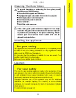 Предварительный просмотр 35 страницы Parkinson Cowan SIG 454 Operating And Installation Instructions