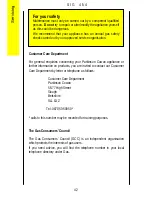 Предварительный просмотр 42 страницы Parkinson Cowan SIG 454 Operating And Installation Instructions