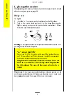 Предварительный просмотр 4 страницы Parkinson Cowan SIG 459 Owners Handbook And Installation Instructions