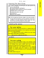 Предварительный просмотр 33 страницы Parkinson Cowan SIG 459 Owners Handbook And Installation Instructions