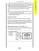 Предварительный просмотр 23 страницы Parkinson Cowan SIG 505 SSE Owners Handbook And Installation Instructions