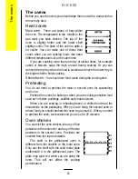 Предварительный просмотр 12 страницы Parkinson Cowan SIG 530 Owner'S Handbook Manual