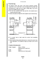 Предварительный просмотр 34 страницы Parkinson Cowan SIG 530 Owner'S Handbook Manual