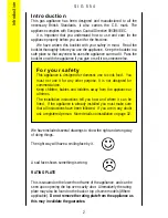 Preview for 2 page of Parkinson Cowan SIG 554 Operating And Installation Instructions