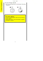 Preview for 6 page of Parkinson Cowan SiG320WL2 Operating And Installation Instructions