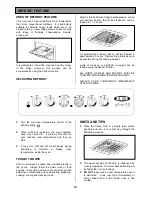 Предварительный просмотр 20 страницы Parkinson Cowan SIM 524 Operating And Installation Instructions