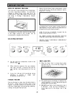 Preview for 20 page of Parkinson Cowan SIM 554 Operating And Installation Instructions