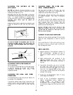 Preview for 22 page of Parkinson Cowan SIM 557 Operating And Installation Manual