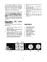 Preview for 4 page of Parkinson Cowan THORN ONYX 652M Operating Instructions Manual