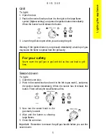 Preview for 5 page of Parkinson Cowan U20271 SIG 340 Operating And Installation Instructions