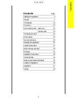 Preview for 3 page of Parkinson Cowan U20326 SIG 515 Operating And Installation Instructions