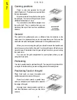 Preview for 8 page of Parkinson Cowan U20326 SIG 515 Operating And Installation Instructions