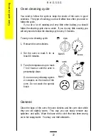 Preview for 22 page of Parkinson Cowan U20358 R H G 5 0 G Owner'S Handbook Manual