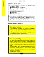 Preview for 24 page of Parkinson Cowan U20358 R H G 5 0 G Owner'S Handbook Manual