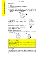 Preview for 6 page of Parkinson Cowan U24338 SG 505X Operating And Installation Instructions