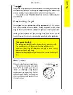 Preview for 7 page of Parkinson Cowan U24338 SG 505X Operating And Installation Instructions