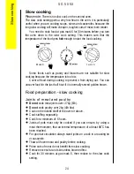 Preview for 24 page of Parkinson Cowan U24338 SG 505X Operating And Installation Instructions