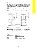 Preview for 33 page of Parkinson Cowan U24338 SG 505X Operating And Installation Instructions