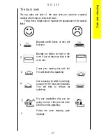 Preview for 27 page of Parkinson Cowan U25062 SG 332 Operating And Installation Instructions