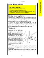 Preview for 31 page of Parkinson Cowan U25062 SG 332 Operating And Installation Instructions