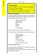 Preview for 36 page of Parkinson Cowan U25062 SG 332 Operating And Installation Instructions