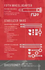 Preview for 3 page of PARKIT360 TRANSFORMER 15K Instruction Manual