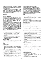 Preview for 16 page of Parklander Pro PRO-40SUM Original Instructions Manual