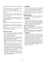 Preview for 14 page of Parklander Pro Professional Series Original Instructions Manual