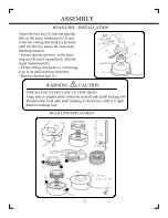 Preview for 14 page of Parklander PBC-260A Operator'S Manual