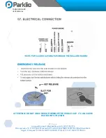 Предварительный просмотр 9 страницы Parklio BOLLARD User Manual