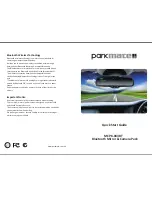 Предварительный просмотр 1 страницы Parkmate MCPK-043BT Quick Start Manual