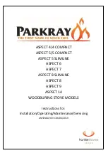 Parkray ASPECT 4/4 COMPACT Instructions Manual preview