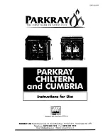 Preview for 1 page of Parkray Chiltern Instructions For Use Manual