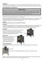 Preview for 18 page of Parkray CONSORT 15 Instructions For Installation/Operating/Maintenance/Servicing