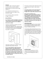 Preview for 5 page of Parkray Inset Chevin 8 Installation And Operating Instructions Manual