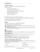 Preview for 4 page of Parks 915-BL Operating & Service Manual