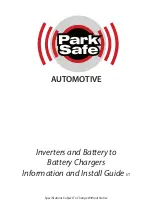 Parksafe Automotive PS2001 Information And Install Manual preview